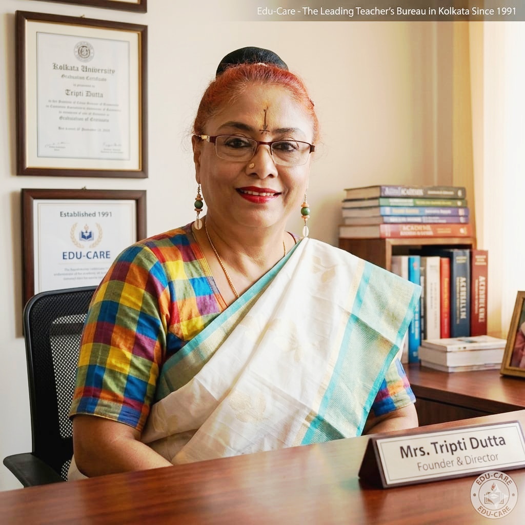 Mrs. Tripti Dutta Founder Edu-Care Private Home Tutor Bureau Kolkata